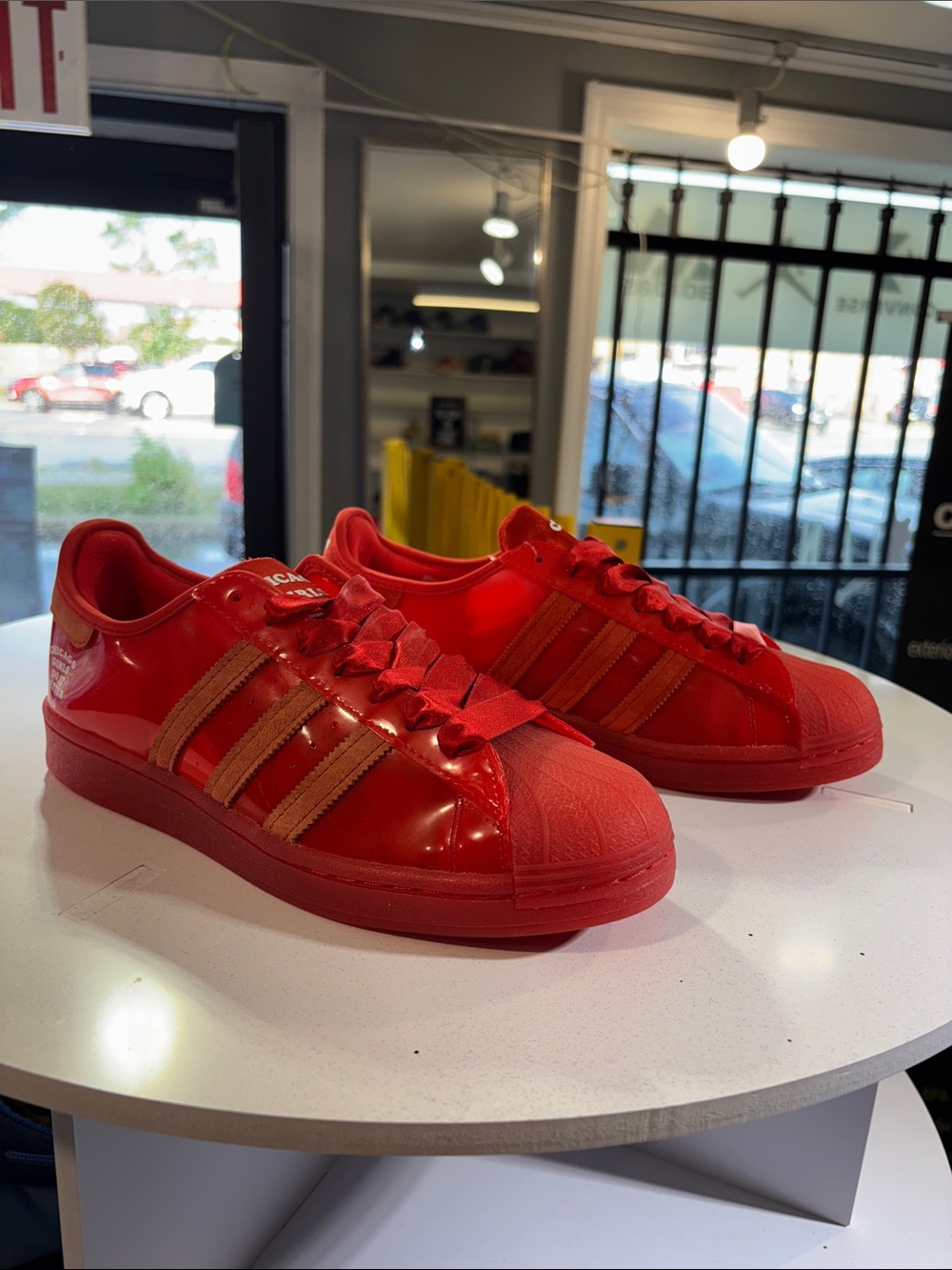 Adidas SuperStar ASW DES Size 8.5 CHICAGO GIRLS Limited Edition RED